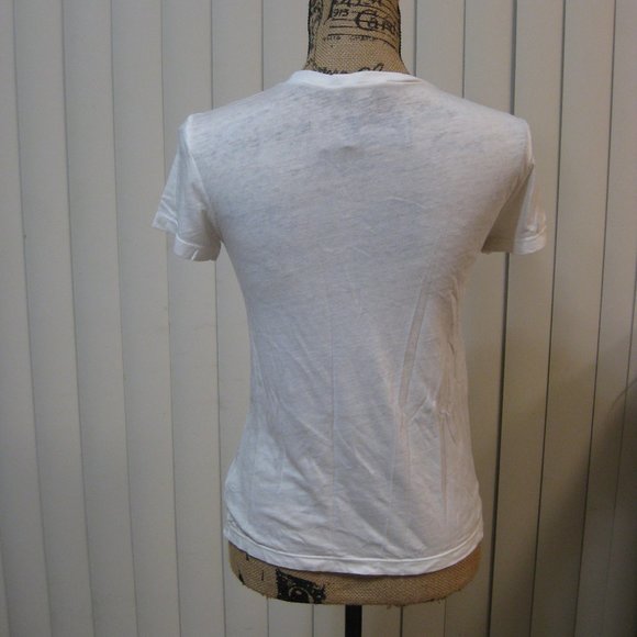 NWT Express white Forever Wild graphic t shirt top XS extra small - Picture 4 of 6